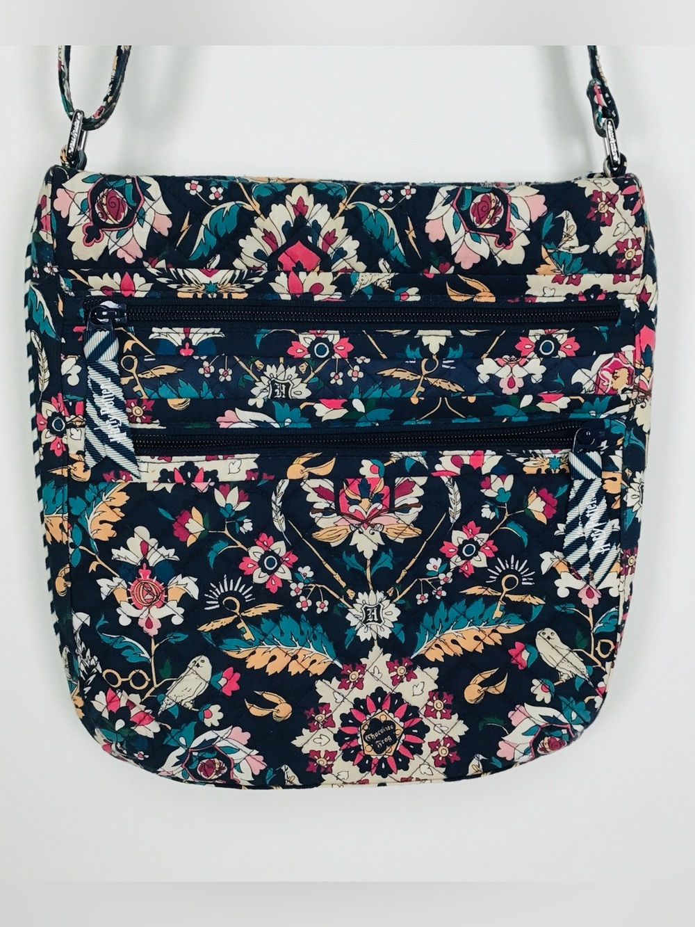 Vera Bradley Harry Potter Triple Zip Hipster Crossbody Bag
